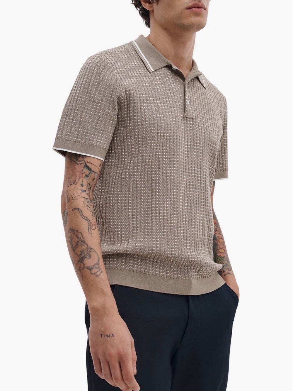 Rag & Bone New York Men’s “Harvey Rib” Polo (S) *BESTSELLER*